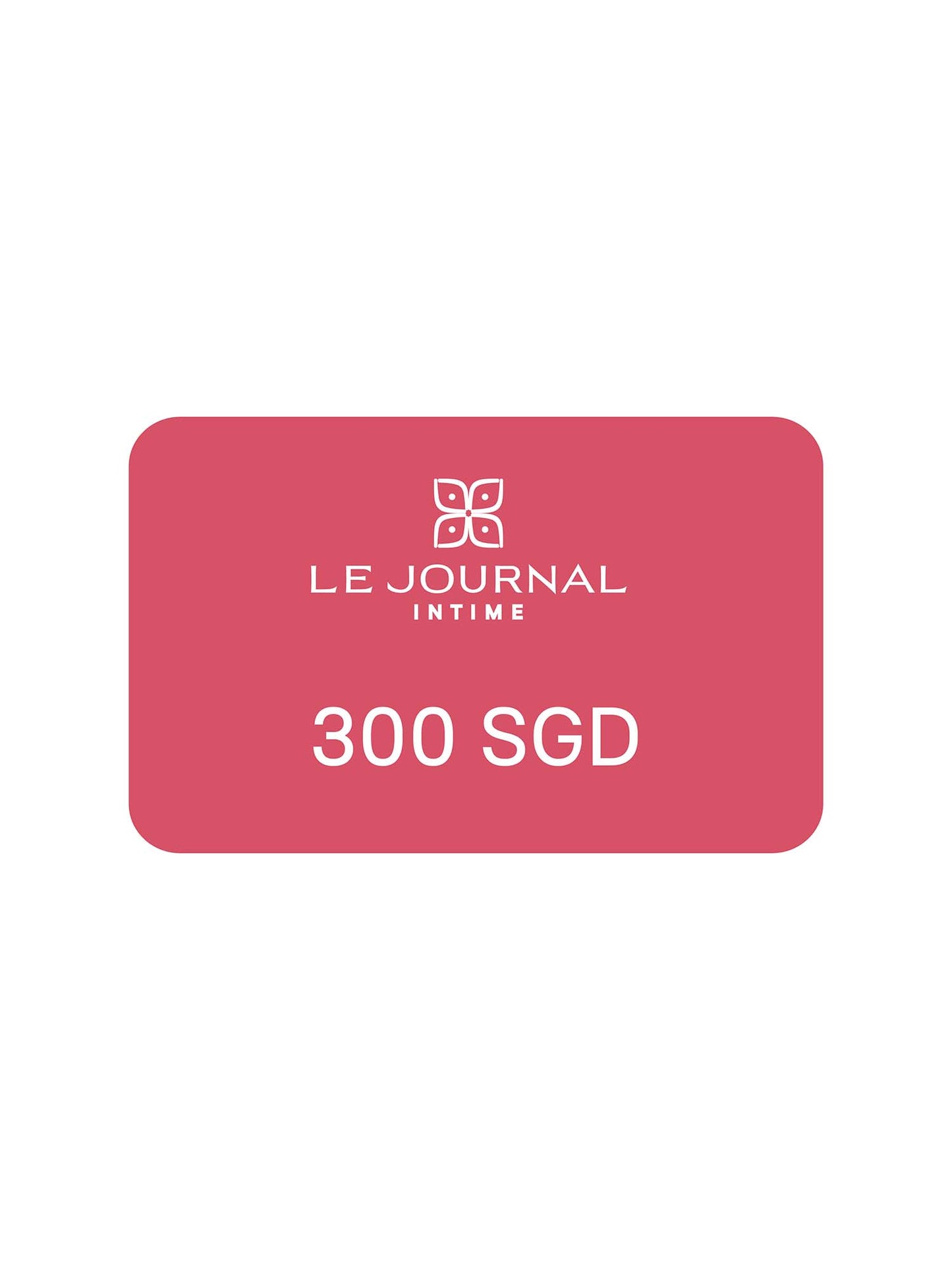 Le Journal Intime Gift Card