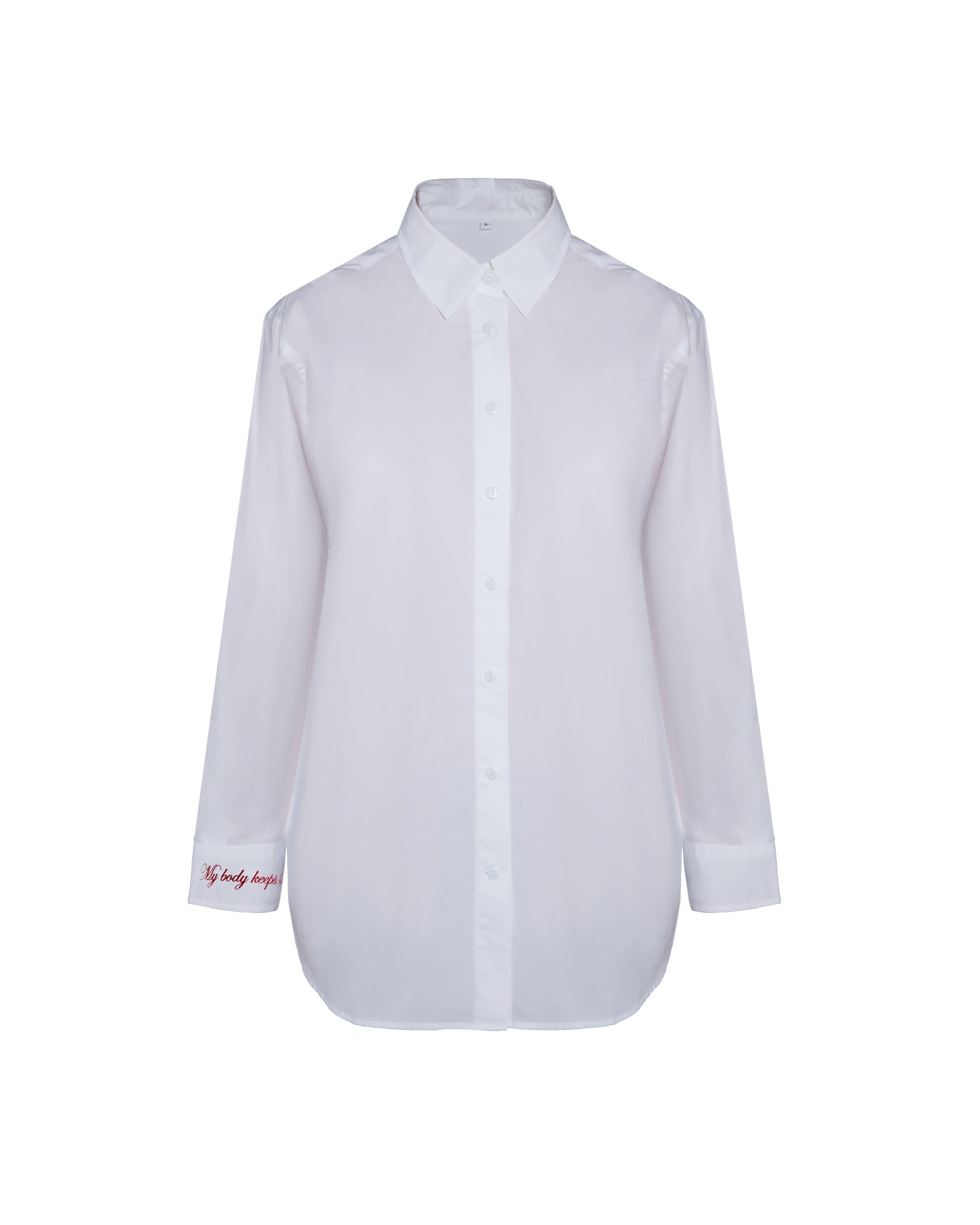 The shirt with embroidery
