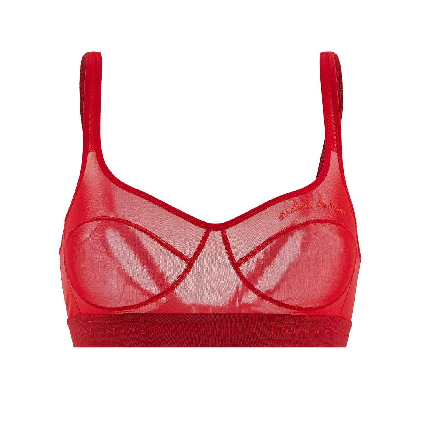 GABI Bra — drop silhouette (red edition)