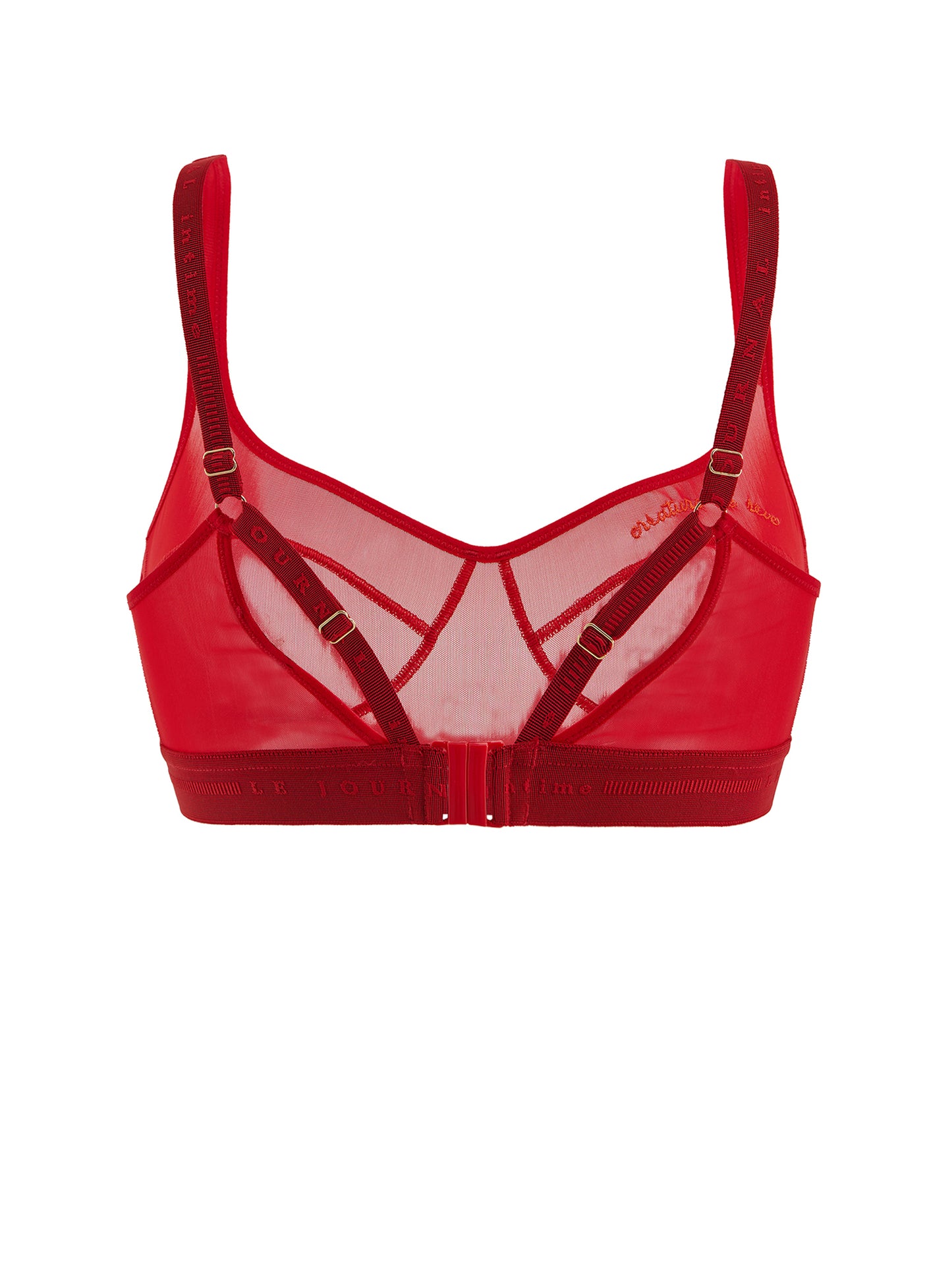 GABI Bra — drop silhouette (red edition)
