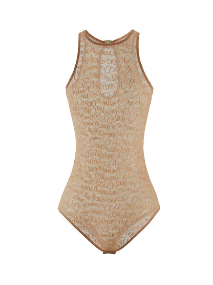 Halter style bodysuit – signature elegance